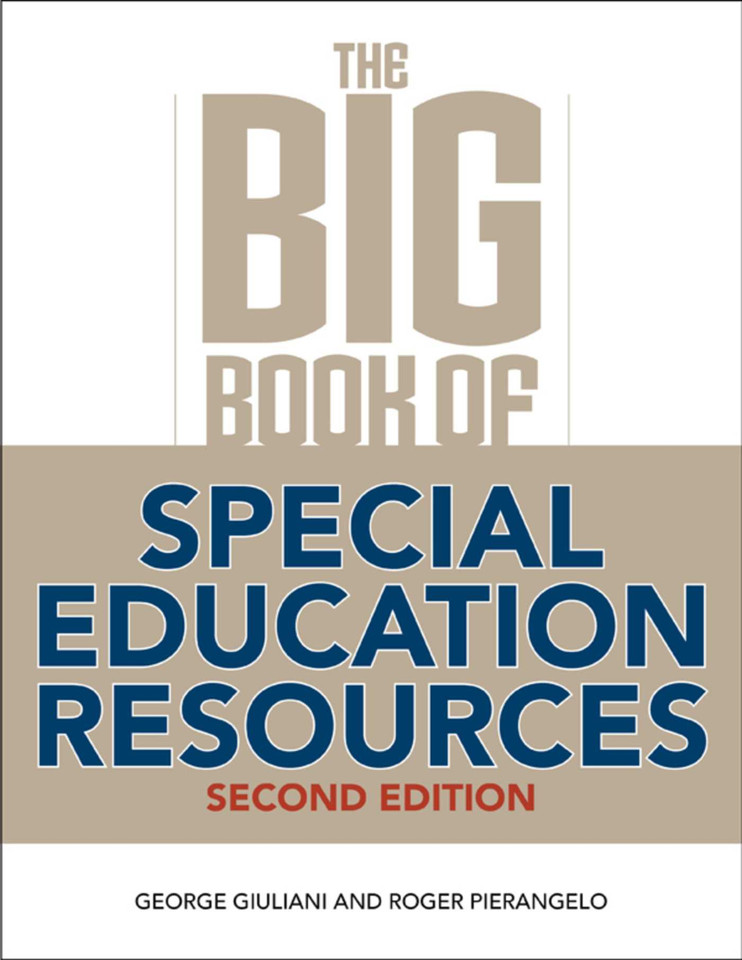 The Big Book of Special Education Resources: Second Edition book cover by George Giuliani, Roger Pierangelo