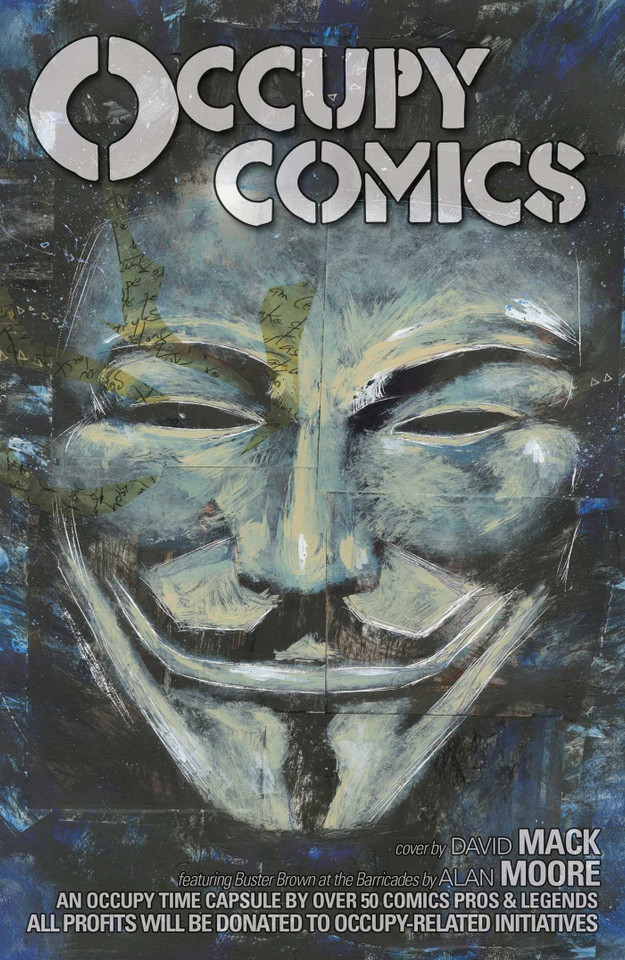 Occupy Comics book cover by Alan Moore, Art Spiegelman