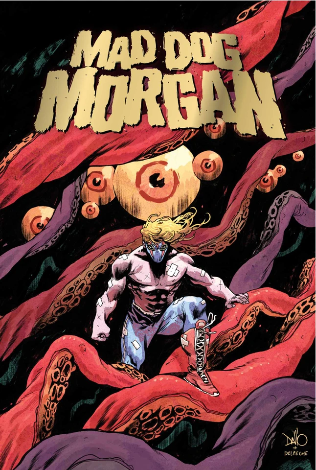 Mad Dog Morgan book cover by Adam Lawson, Brian Christgau