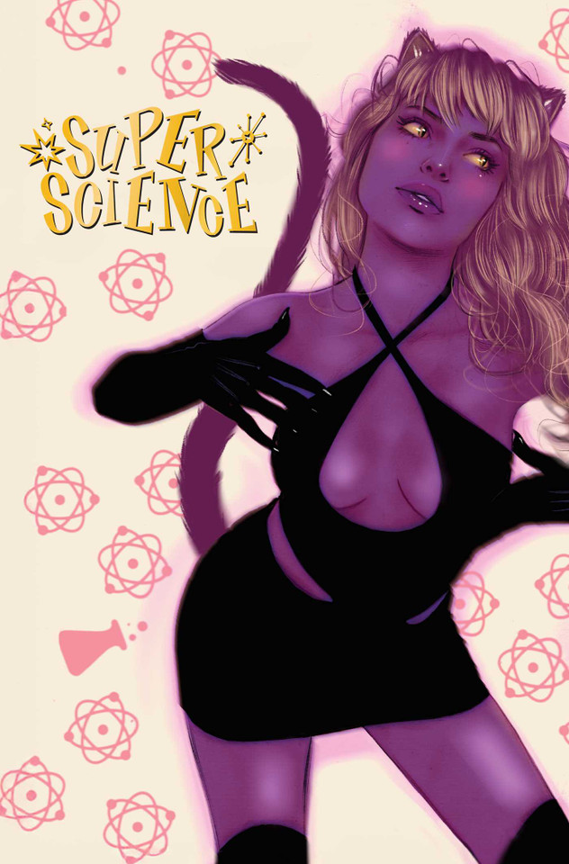 Super Science Vol. 1 Tula Lotay Limited Edition book cover by N. Alessandro K.