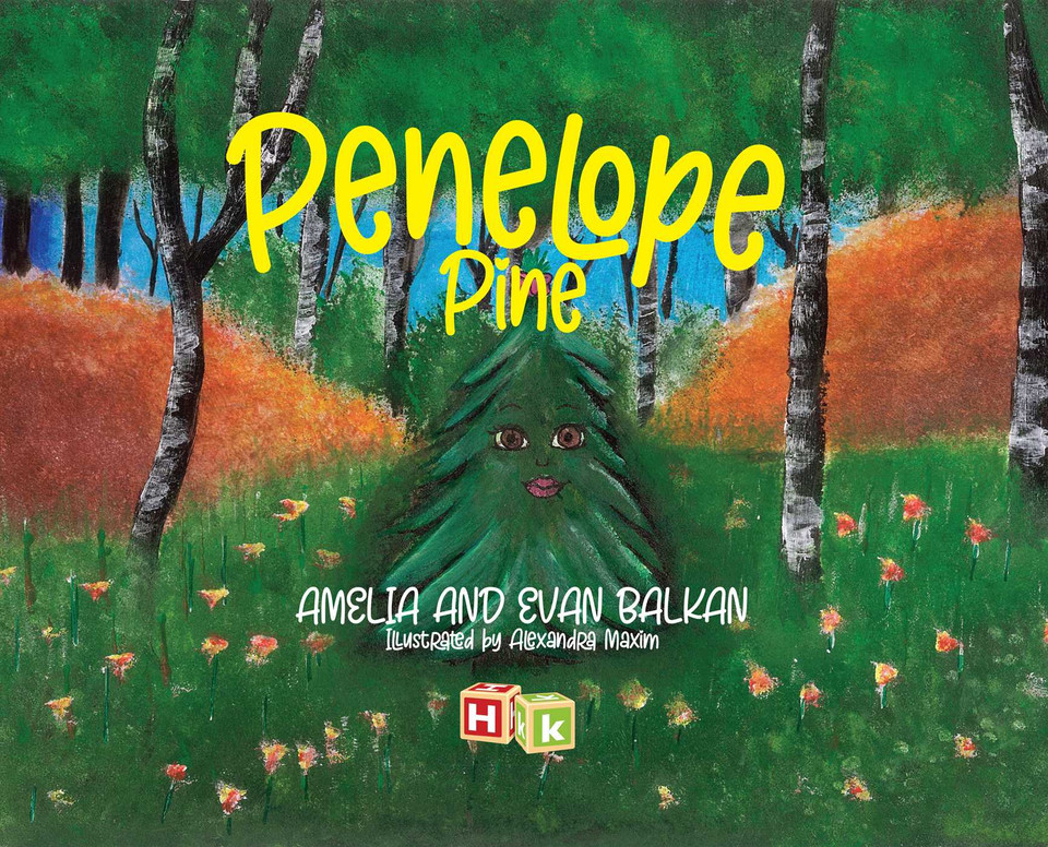 Penelope Pine book cover by Amelia Balkan, Evan Balkan