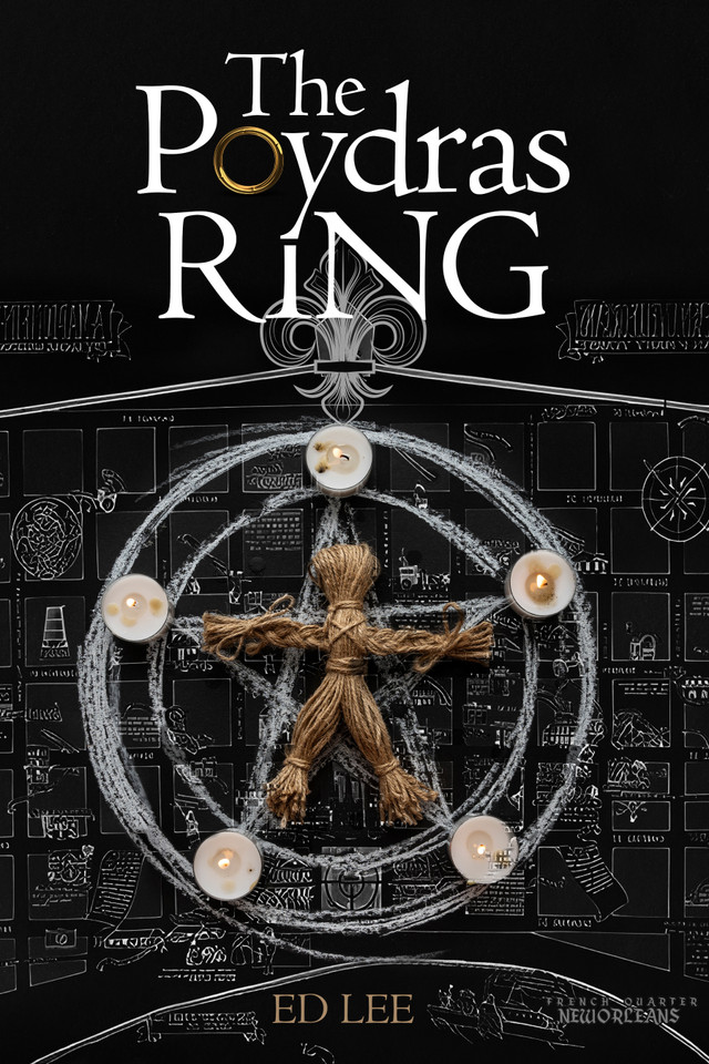 Poydras Ring book cover by Ed Lee