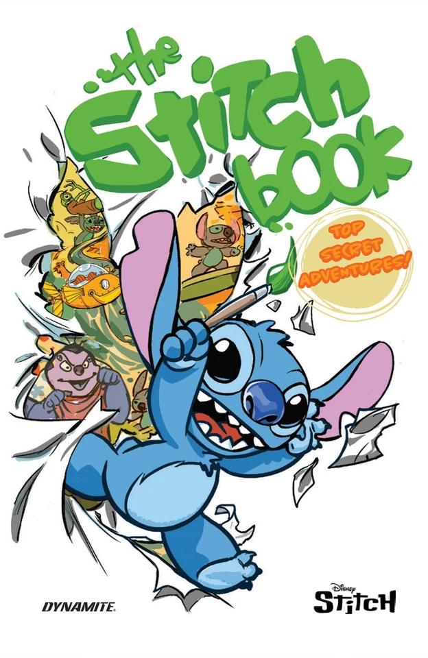 The Stitch Book (Disney) book cover by Jeff Parker