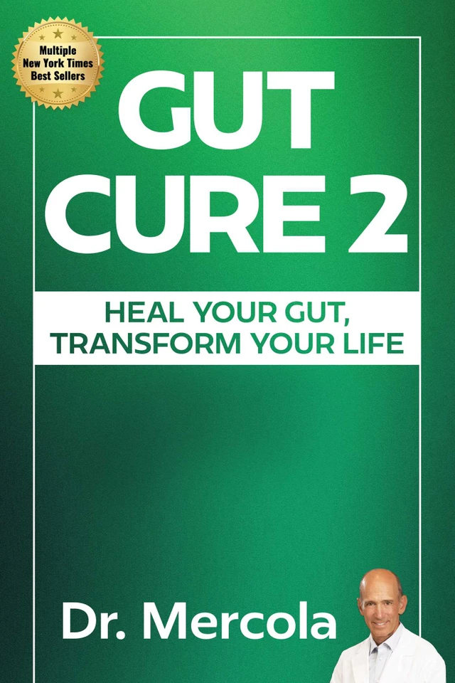 Gut Cure 2: Heal Your Gut, Transform Your Life book cover by Dr. Mercola