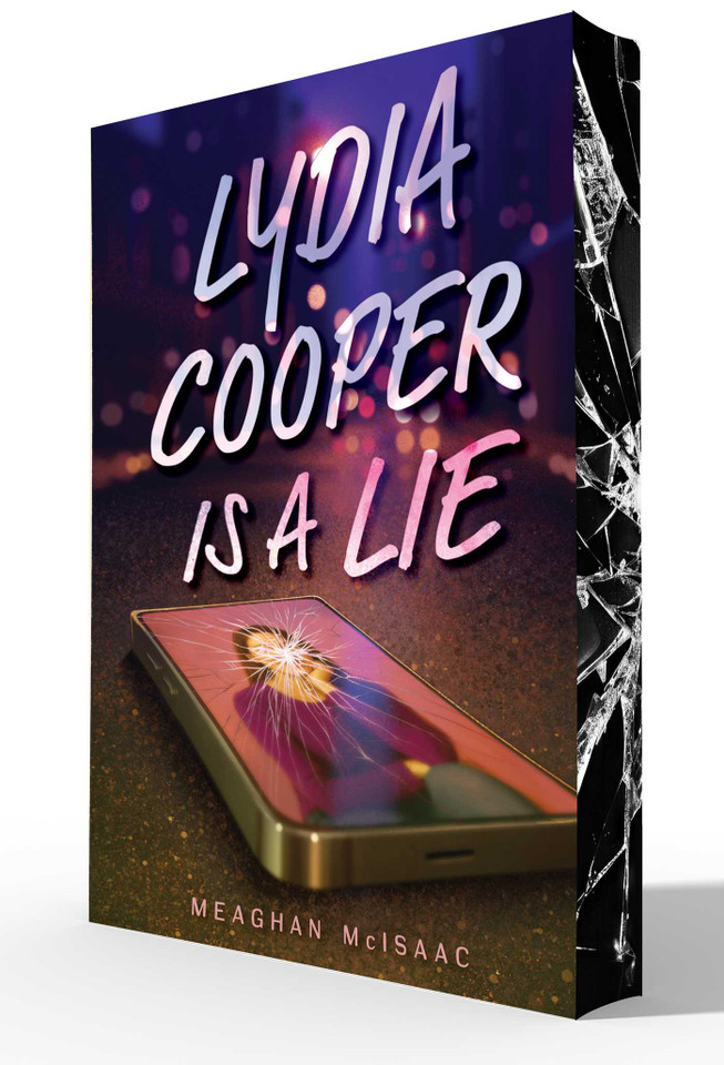 Lydia Cooper Is a Lie book cover by Meaghan McIsaac