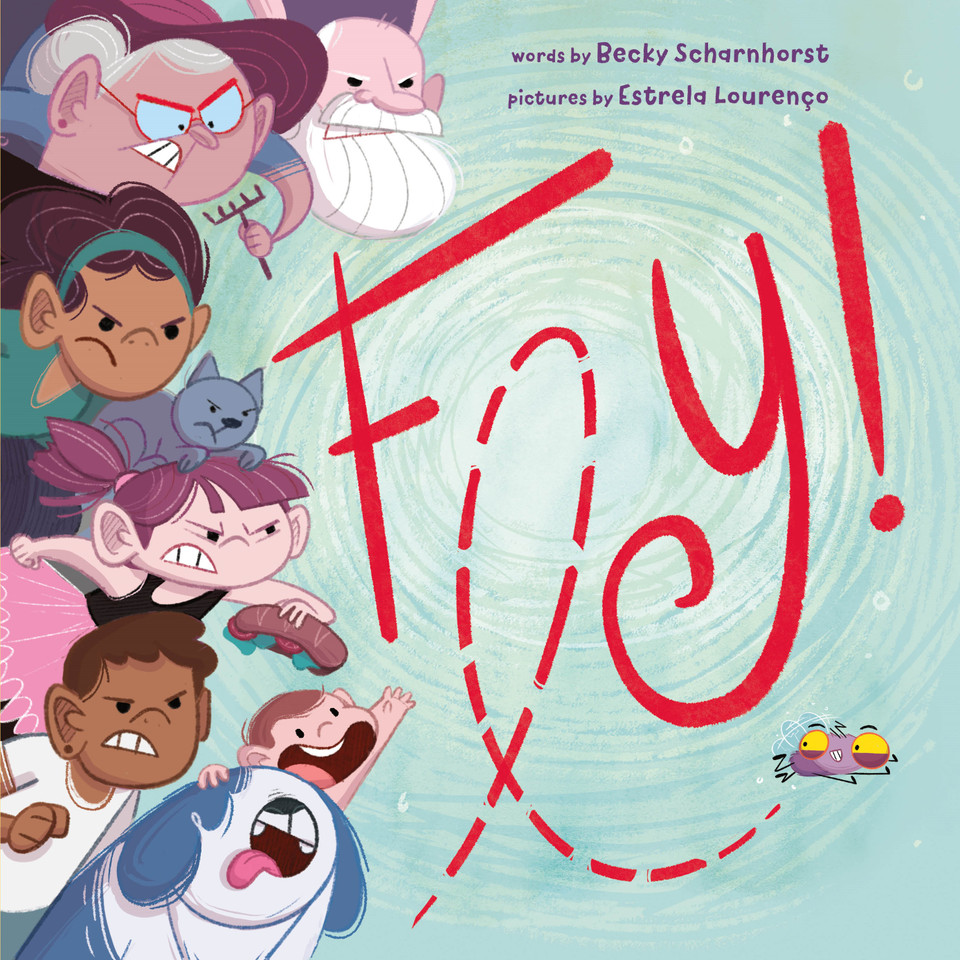 Fly! book cover by Becky Scharnhorst