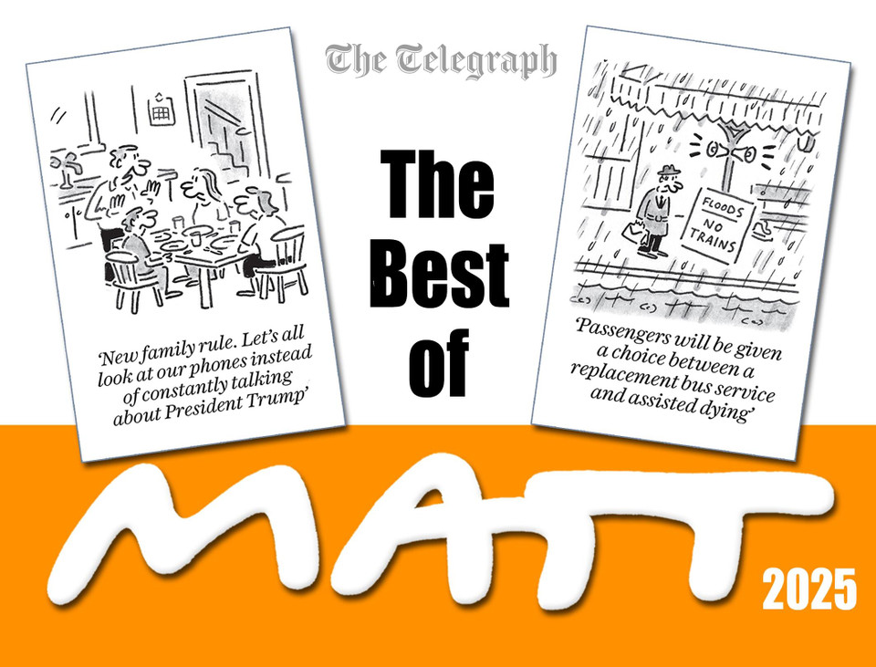 The Best of Matt 2025 book cover by Matt Pritchett