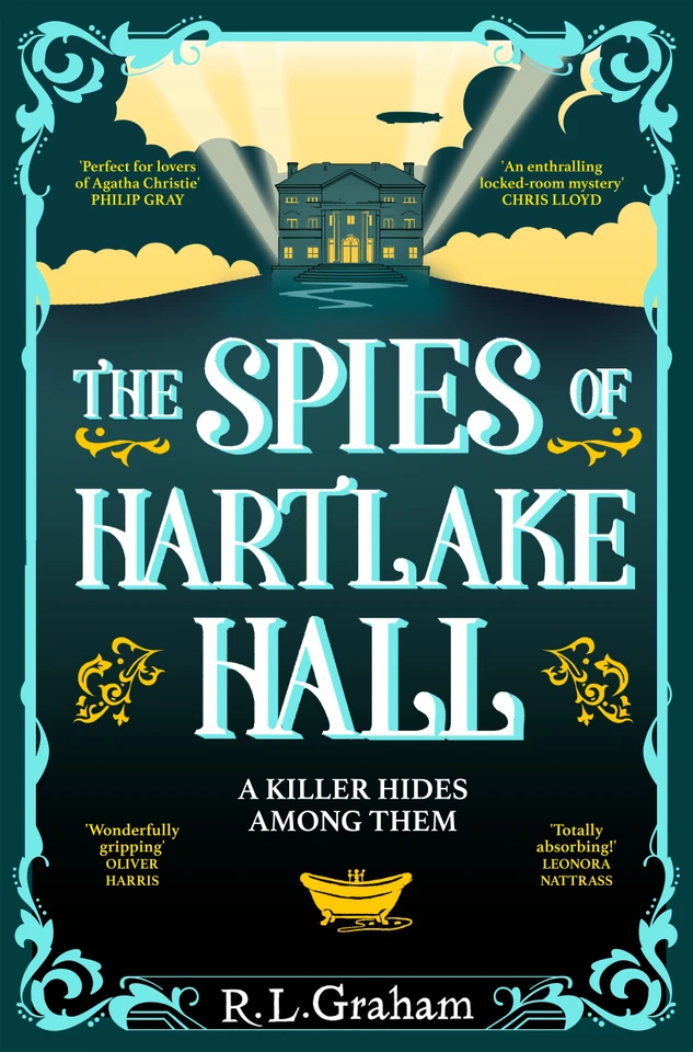 The Spies of Hartlake Hall (Patrick Gallagher #2) book cover by R. L. Graham