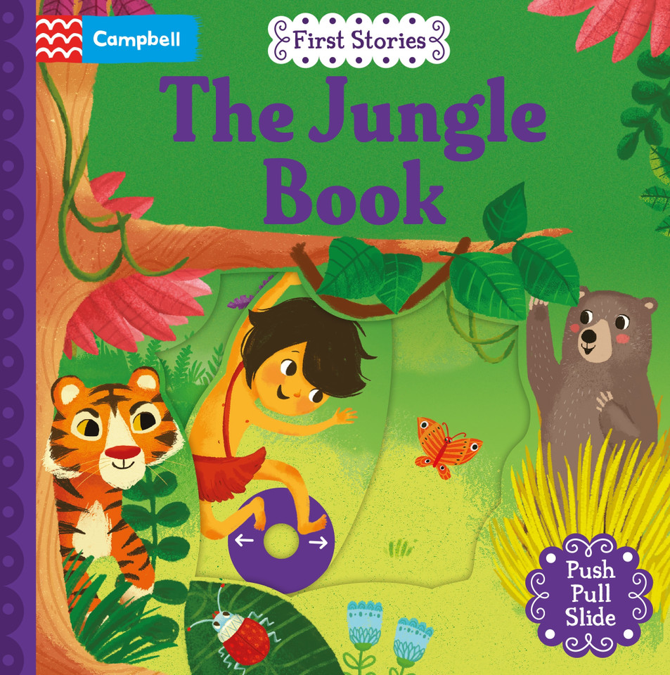 The Jungle Book (First Stories) book cover by Campbell Books