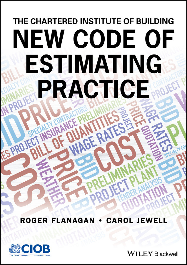 New Code of Estimating Practice book cover by The Chartered Institute of Building