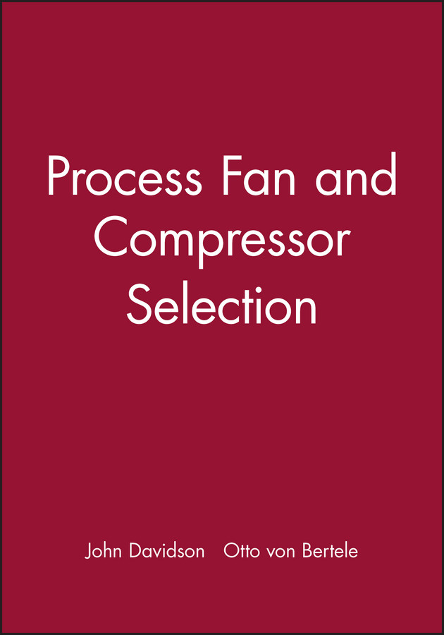 Process Fan and Compressor Selection book cover by 
