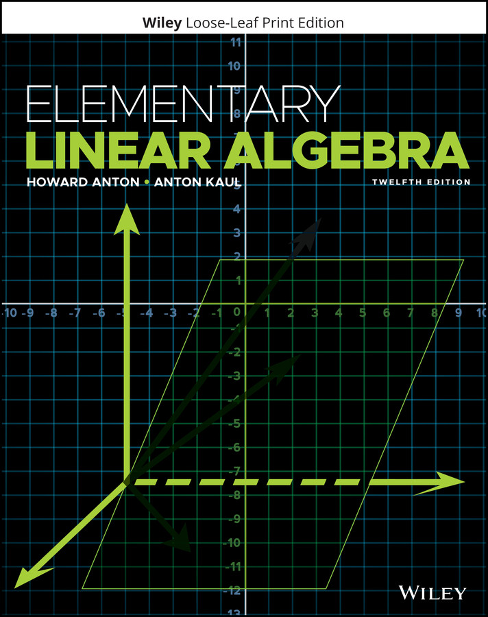 Elementary Linear Algebra book cover by Howard Anton, Anton Kaul