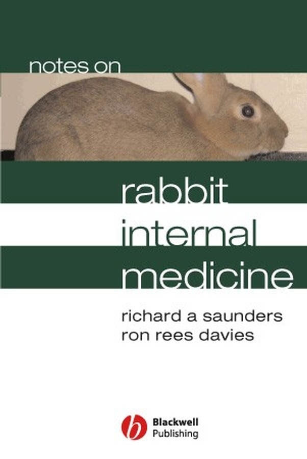 Notes on Rabbit Internal Medicine (Notes on) book cover by Richard A. Saunders, Ron Rees Davies