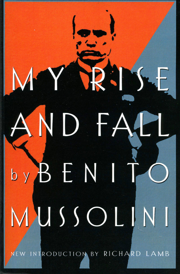 My Rise And Fall book cover by Benito Mussolini