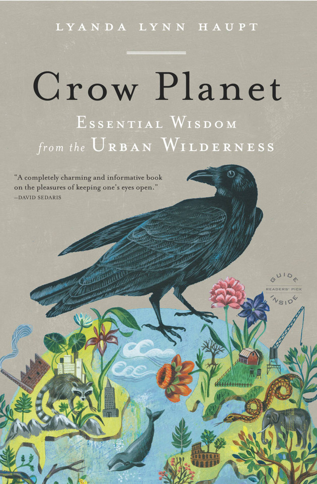 Crow Planet: Essential Wisdom from the Urban Wilderness book cover by Lyanda Lynn Haupt