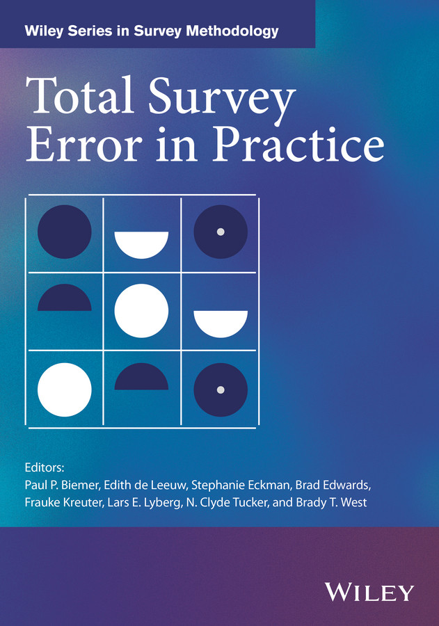 Total Survey Error in Practice (Wiley Series in Survey Methodology) book cover by 
