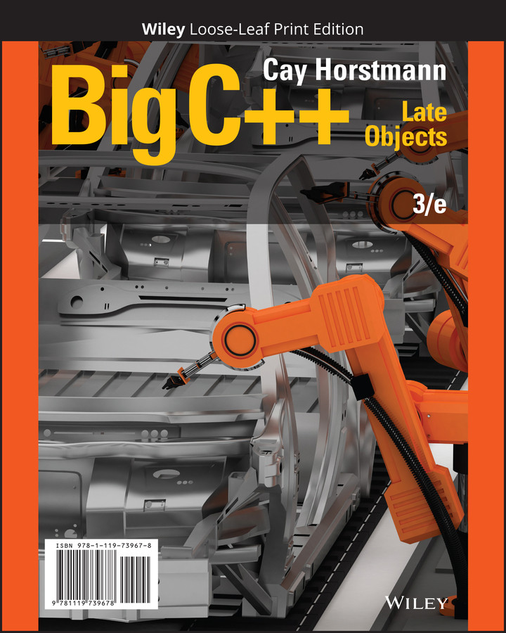 Big C++: Late Objects book cover by Cay S. Horstmann