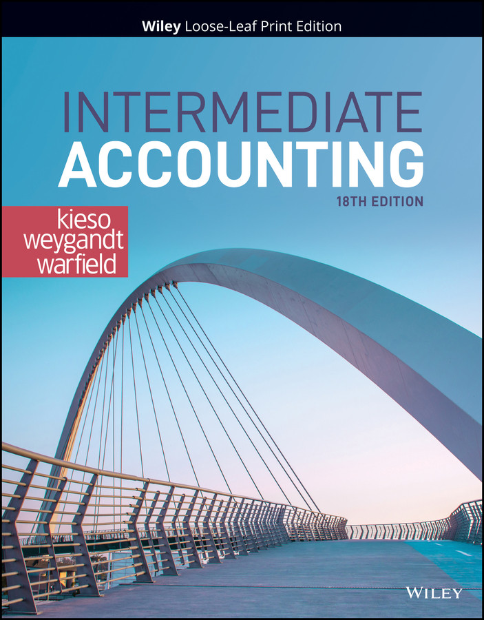 Intermediate Accounting book cover by Donald E. Kieso, Jerry J. Weygandt, Terry D. Warfield
