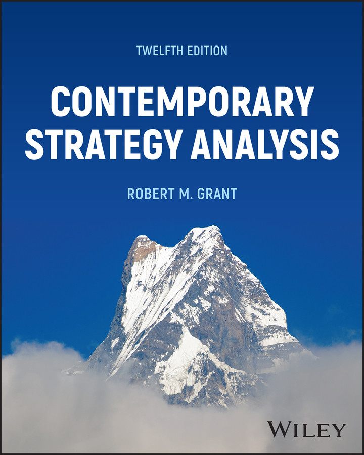 Contemporary Strategy Analysis, with eBook Access Code book cover by Robert M. Grant