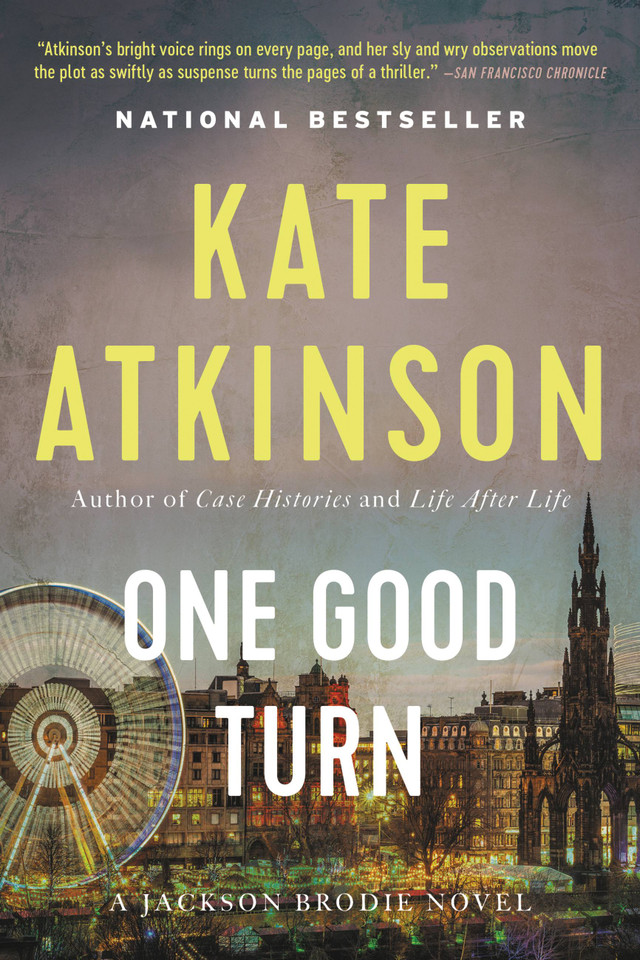 One Good Turn: A Novel (Jackson Brodie #2) book cover by Kate Atkinson