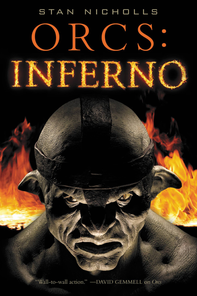 Orcs: Inferno (Orcs #3) book cover by Stan Nicholls