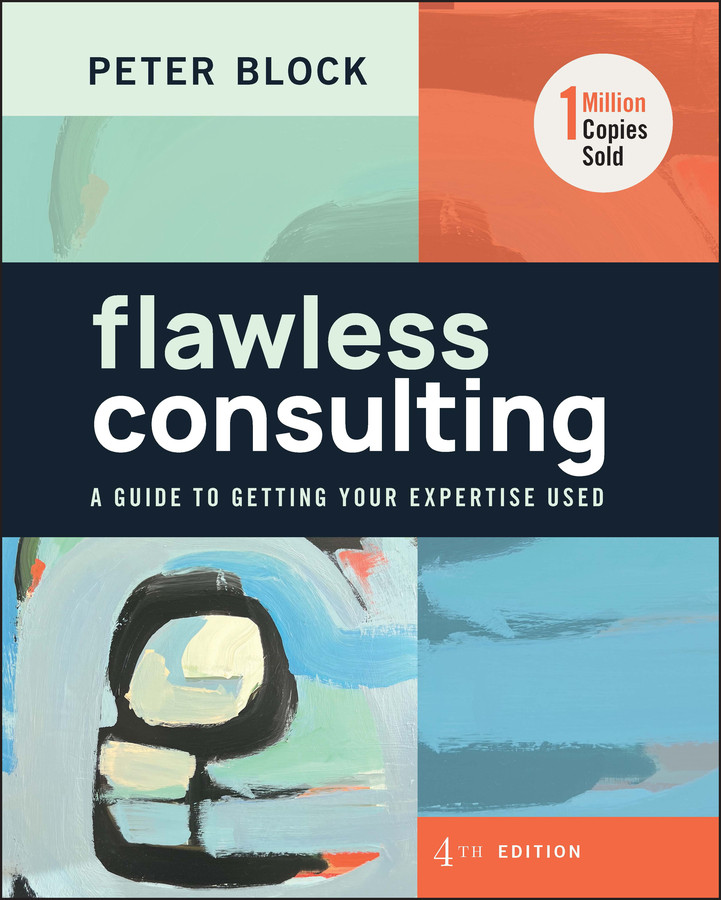 Flawless Consulting: A Guide to Getting Your Expertise Used book cover by Peter Block