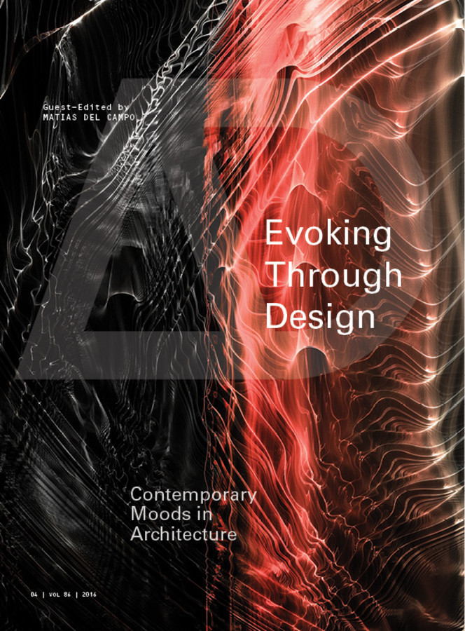 Evoking through Design: Contemporary Moods in Architecture (Architectural Design) book cover by 