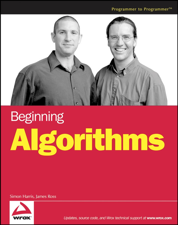 Beginning Algorithms book cover by Simon Harris, James Ross