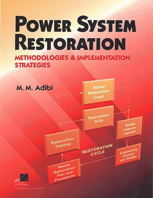 Power System Restoration: Methodologies & Implementation Strategies book cover by 