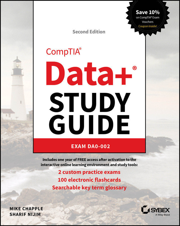 CompTIA Data+ Study Guide: Exam DA0-002 (Sybex Study Guide) book cover by Mike Chapple, Sharif Nijim