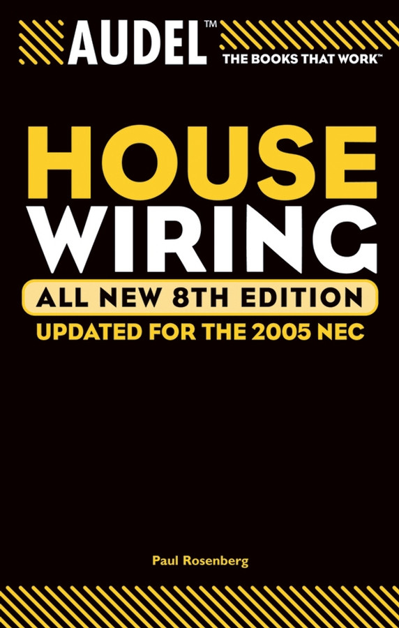 Audel House Wiring book cover by Paul Rosenberg, Roland E. Palmquist