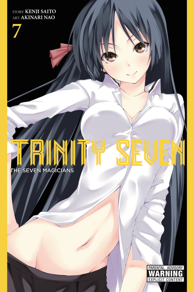 Trinity Seven, Vol. 7: The Seven Magicians (Trinity Seven #7) book cover by Kenji Saito