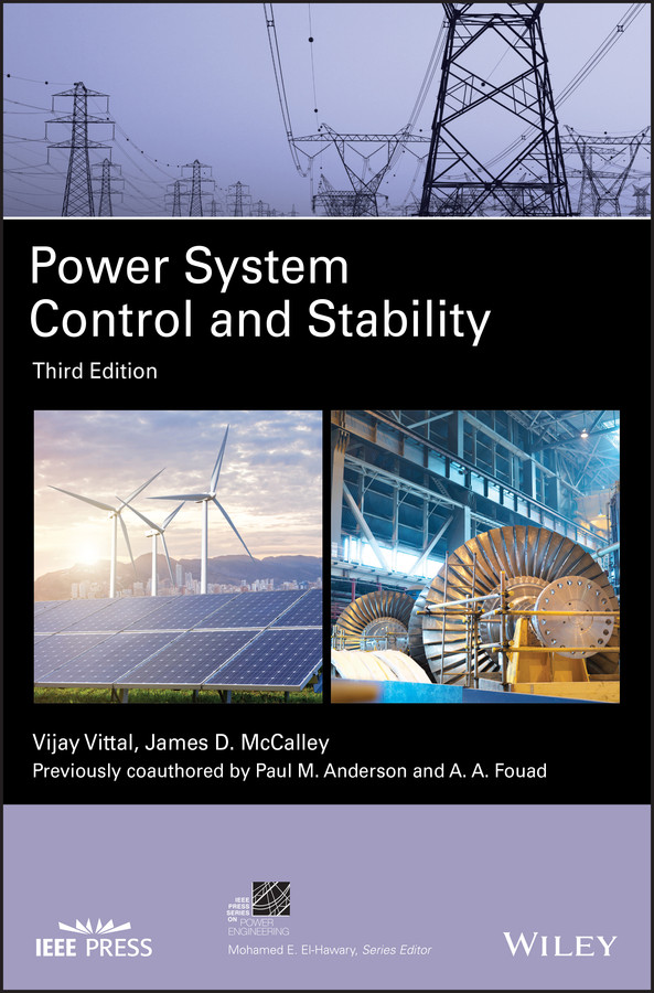 Power System Control and Stability (IEEE Press Series on Power and Energy Systems) book cover by Vijay Vittal, James D. McCalley, Paul M. Anderson, A. A. Fouad