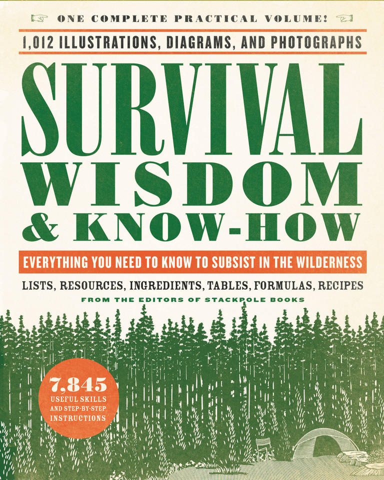 Survival Wisdom & Know-How: Everything You Need to Know to Subsist in the Wilderness (Wisdom & Know-How) book cover by The Editors of Stackpole Books