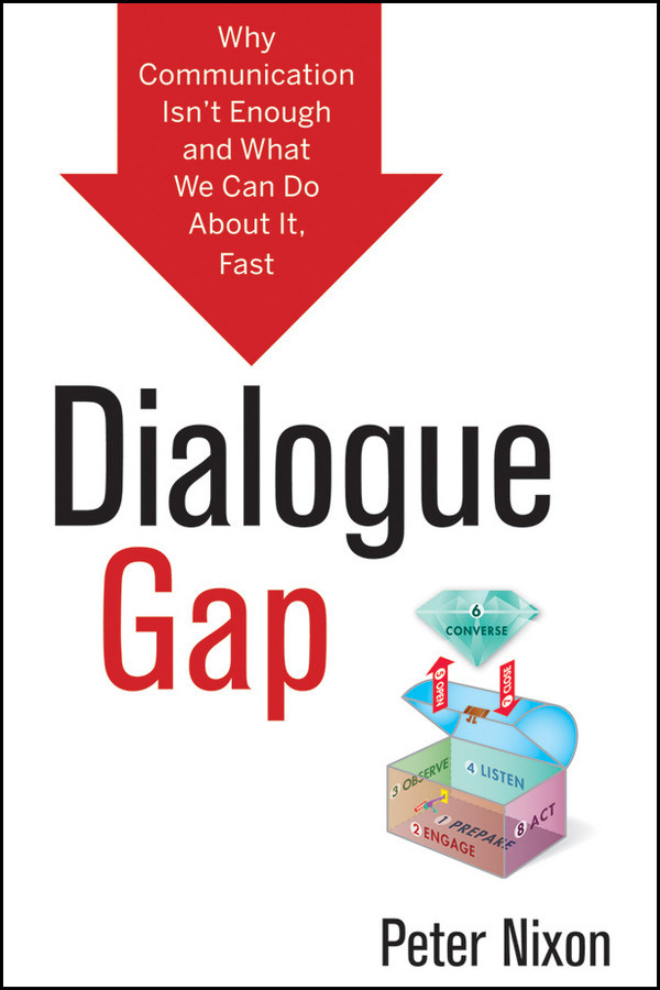 Dialogue Gap: Why Communication Isn't Enough and What We Can Do About It, Fast book cover by Peter Nixon