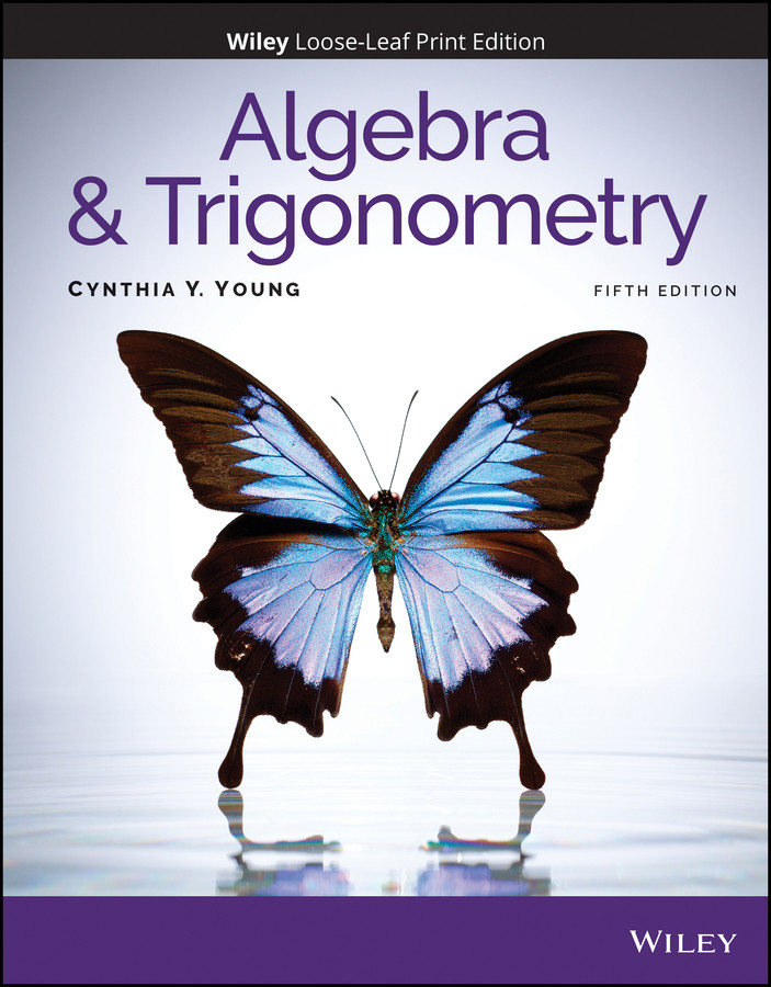Algebra and Trigonometry book cover by Cynthia Y. Young
