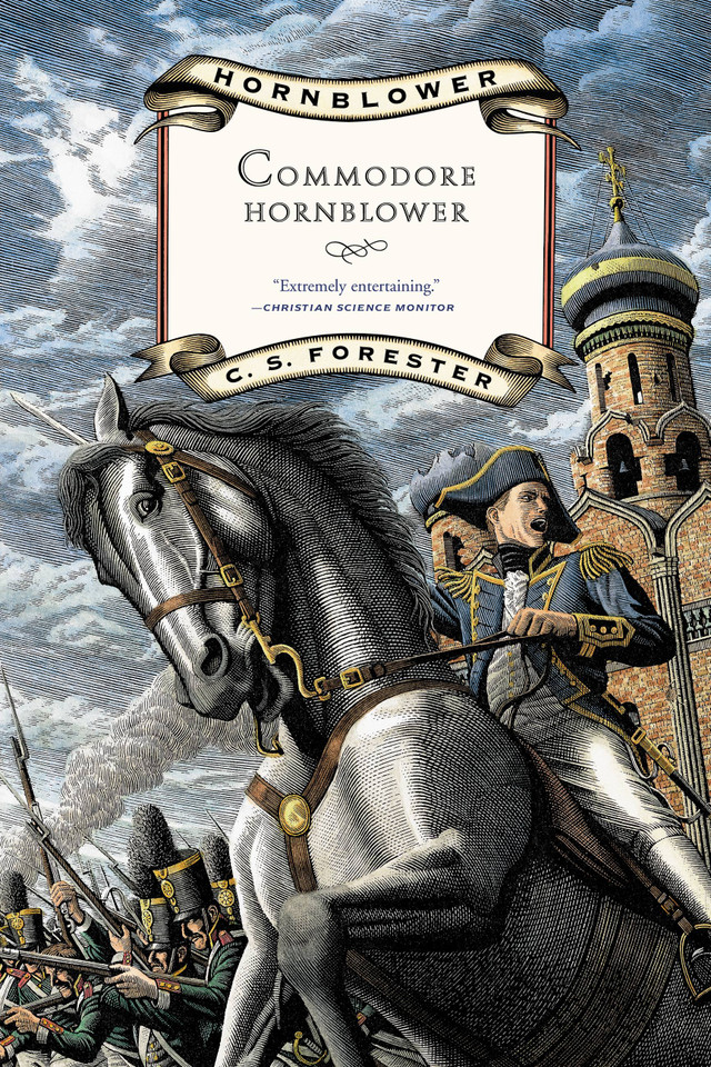 Commodore Hornblower book cover by C. S. Forester