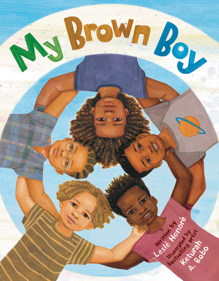 My Brown Boy book cover by Leslé Honoré
