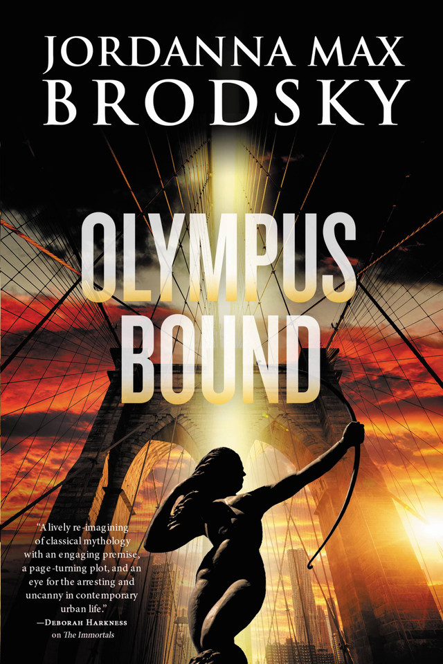 Olympus Bound (Olympus Bound #3) book cover by Jordanna Max Brodsky