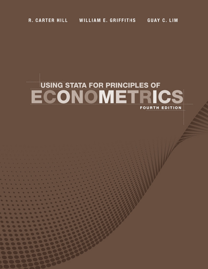 Using Stata for Principles of Econometrics book cover by Lee C. Adkins, R. Carter Hill