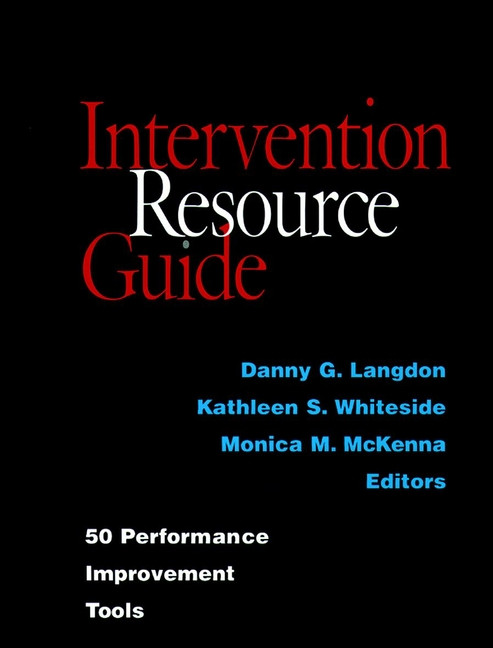 Intervention Resource Guide: 50 Performance Improvement Tools book cover by 