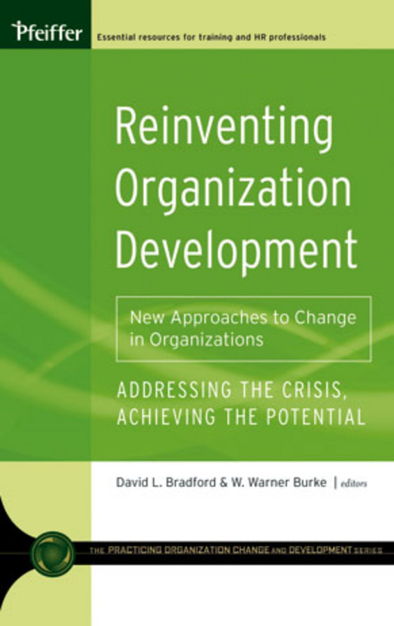 Reinventing Organization Development: New Approaches to Change in Organizations book cover by 