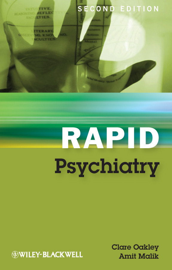 Rapid Psychiatry (Rapid) book cover by Clare Oakley, Amit Malik