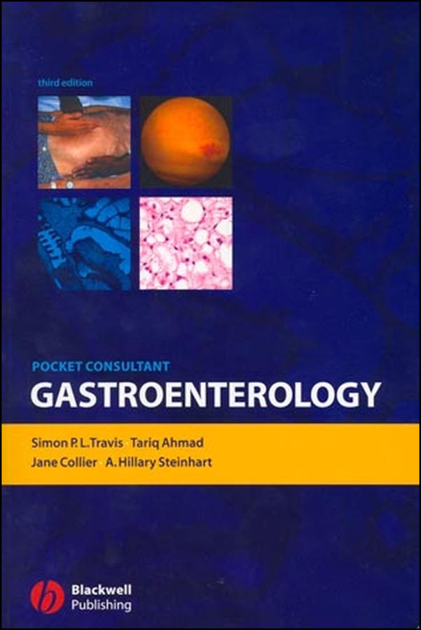 Pocket Consultant: Gastroenterology (Pocket Consultant) book cover by Simon P. L. Travis, Tariq Ahmad, Jane Collier, A. Hillary Steinhart