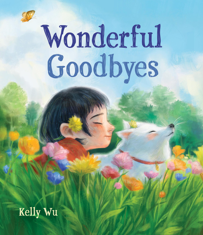Wonderful Goodbyes book cover by Kelly Wu
