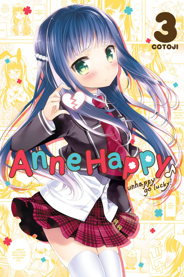 Anne Happy, Vol. 3: Unhappy Go Lucky! (Anne Happy #3) book cover by Cotoji