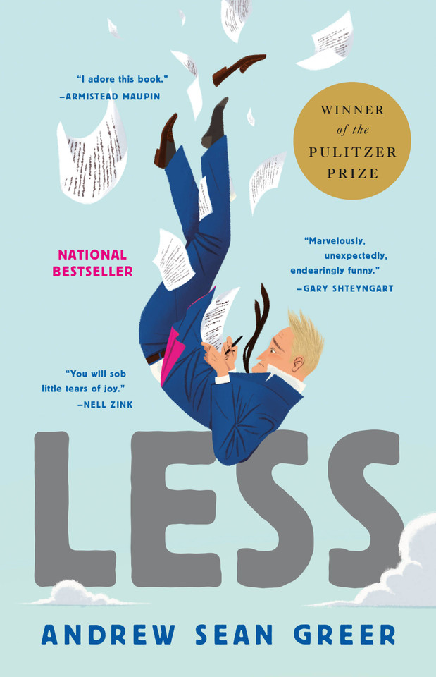 Less (Winner of the Pulitzer Prize): A Novel (The Arthur Less Books #1) book cover by Andrew Sean Greer