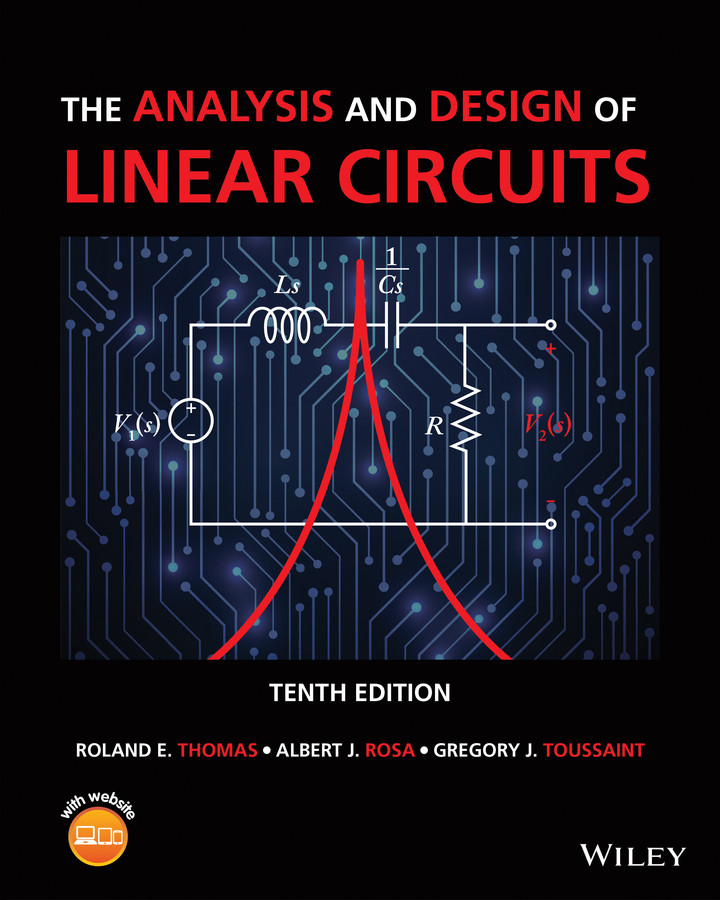 The Analysis and Design of Linear Circuits book cover by Roland E. Thomas, Albert J. Rosa, Gregory J. Toussaint