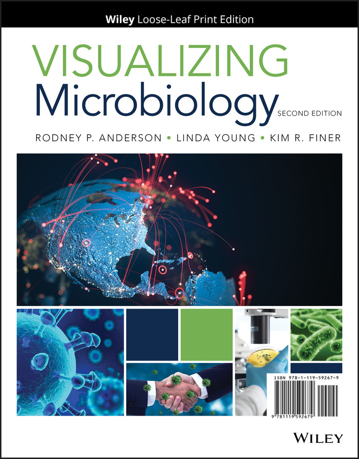 Visualizing Microbiology book cover by Rodney P. Anderson, Linda Young, Kim R. Finer