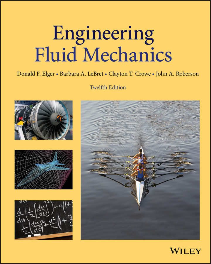 Engineering Fluid Mechanics book cover by Donald F. Elger, Barbara A. LeBret, Clayton T. Crowe, John A. Roberson